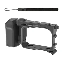 Sunnylife Vlogging Kit for Insta360 GO Ultra – Lanyard – Cold Shoe Mount (Black)