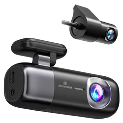 Redtiger F9 Car DVR Camera Set 1080P Wi‑Fi, GPS & Rear Camera (Without SD)