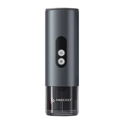 Amzchef Ηλεκτρική Μηχανή Espresso 20 bar με Δοχείο Καφέ 12gr CE-GC-CP024-BU