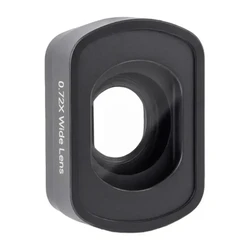 Sunnylife Pocket 4/3 0.72x Wide Angle Filter for Osmo Pocket 4 / Osmo Pocket 3 (Aluminum Alloy, 24 x 12 mm)