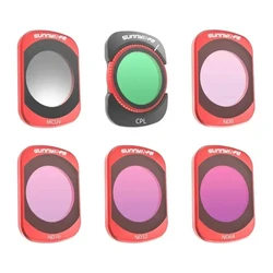 Sunnylife CPL / ND / MCUV Lens Filter Set for Osmo Pocket 4 & Pocket 3 (OP4-FI225)