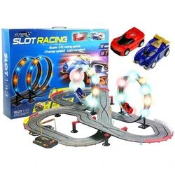Racing Track 2-Slot Cars 1:43 with Loop