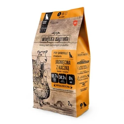 Wiejska Zagroda 2kg Dry Food for Adult Dogs with Lamb and Duck