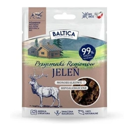 Baltica Przysmaki Regionów - Ημί-μαλακή λιχουδιά για σκύλους με κρέας ελαφιού, 30 g