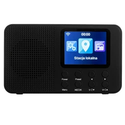 ADL CR1918 Tabletop Radio Black