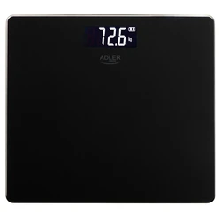 Adler Ψηφιακή Ζυγαριά Μπάνιου 180kg Μαύρη AD 8194b