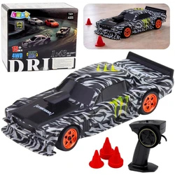 Lean Toys Sport Remote Control Drift Car Black
