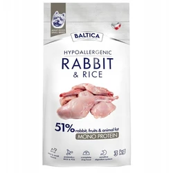 Baltica 3kg Dry Dog Food – Rabbit, Hare & Rice