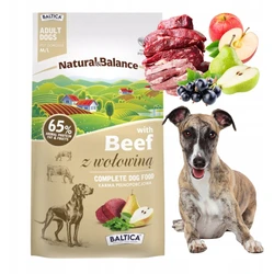 Baltica 3kg Dry Dog Food with Beef