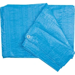 Vorel Tarpaulin 90 g/m² 4x5 m Lightweight Blue (T85040)