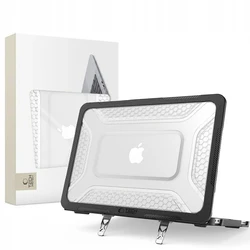 Tech-Protect Kevlar Pro Θήκη για MacBook Neo 13 (2026) - Ματ Μαύρο/Διαφανές