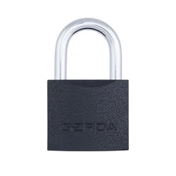 Gerda Ατσάλινο Λουκέτο Πέταλο με Κλειδί 32mm