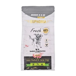 Biofeed Euphoria 2kg Gluten-Free Dry Dog Food for Adult Medium & Large Breeds with Meat, Turkey & Lamb
