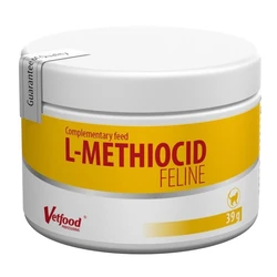 Vetfood L-methiocide Feline - Συμπλήρωμα Βιταμίνη Σκόνη για Ουροποιητικό / Νεφρά 39 g