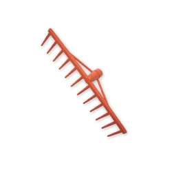 Traditional PVC 12-tine Rake