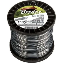 Bradas ZRK27100S Square Trimmer Line 2.7mm x 100m