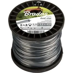 Bradas ZRG24100S Star-shaped Trimmer Line 100 m 2.4 mm