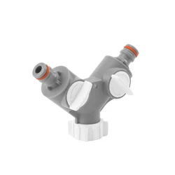 Double Hose Splitter with Stop 3/4'' - Bradas (WL-2223)