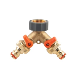 BRADAS BRASS SOFT 2-way Splitter GW 3/4" - GZ 3/4" (BR-S2222)