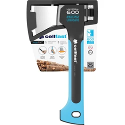 Cellfast U600 Splitting Axe 26 cm, 600 g, Fiberglass Handle