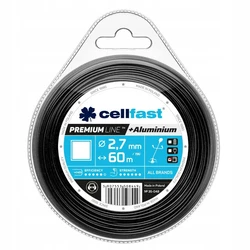 Cellfast Aluminum Square Trimmer Line, 60 m x 2.7 mm (C35-048)