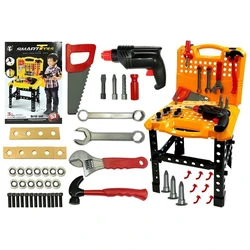 Lean Toys Big Workshop Set - Expandable Carry Case, Ages 3+