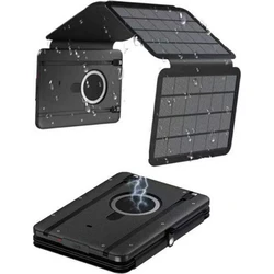 PowerNeed ES10000-4 Solar Power Bank 10000mAh 22.5W Power Delivery Black