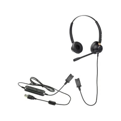 Tellur Voice 520N Headset On-Ear USB-A με ενσωματωμένο μικρόφωνο (Μαύρο)