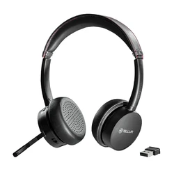 Tellur Voice Pro Ασύρματα Επαγγελματικά Ακουστικά (Μαύρο)