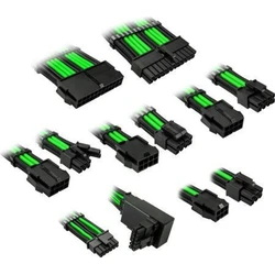 Kolink Core Pro Braided Cable Extension Kit 12V-2x6 Τύπος 2 - Venom Green