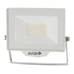 Avide Προβολέας LED SMD 20W NW 4000K με Δυνατότητα Προσθήκης Αισθητήρα PIR Λευκό