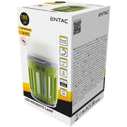 Entac Camping Φανάρι/Λαμπτήρας Μοσκιτών Πλαστικό Πράσινο ECL-MOSQ-PL