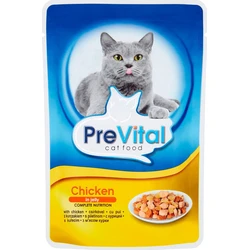 PreVital Wet Cat Food with Chicken 100 g