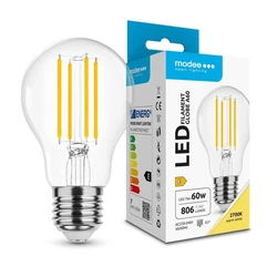 Modee Lighting Λάμπα Filament Globe A60 7W E27 2700K 806lm ERP