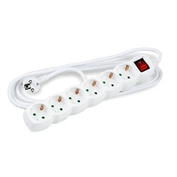 Technik Πολύπριζο 6 Θέσεων 3x1,5mm 5m Με Διακόπτη