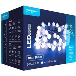 Christmas LED Lights Modee Lighting Berry Type with Power Adapter 100LED 10m 10cm Cold White