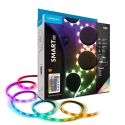 Modee Lighting LED Strip Smart RGB with Remote Control 24W 10m