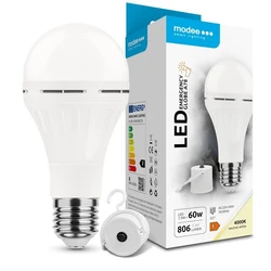 Modee Lighting LED Emergency Globe Bulb A78 7.5W E27 180 4000K 806lm