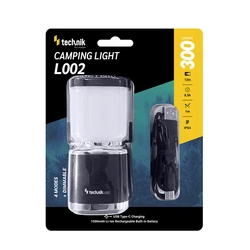 Camping Light Technik L002 300lm Rechargeable 1500mAh