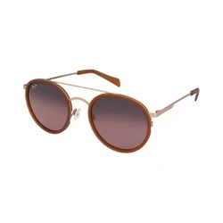 Maui Jim Even Keel Men's Sunglasses — Brown Metal Frame, Brown Polarized Mirror Lens RS534-16R