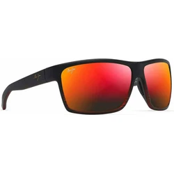 Maui Jim Alenuihaha Men's Sunglasses RM839-07C — Black Acetate Frame with Bordeaux Polarized Mirror Lens