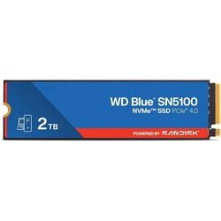 SanDisk WD Blue SN5100 2TB M.2 NVMe PCIe Gen4 SSD (2280)