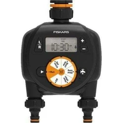 Fiskars 1054792 Προγραμματιστής Ποτίσματος Μπαταρίας 2 Εξόδων