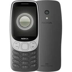 Nokia 3210 Dual SIM Κινητό με Κουμπιά (Αγγλικό Μενού) Grunge Black