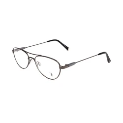 Tod's Men's Metal Aviator Eyeglass Frame TO5006 008 - Metal Gray