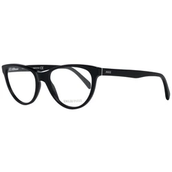Emilio Pucci Blac Women's Plastic/Acetate Cat Eye Glasses Frame - Black - EP5025 001