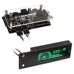 Lamptron TC20 PCI RGB ελεγκτής ανεμιστήρων και LED - Μαύρο