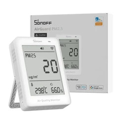 Sonoff AirGuard PM2.5/PM10 Μετρητής Αερίου PM2.5