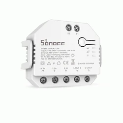 Smart Intermediate Switch SONOFF Dual R3 Lite Wi Fi White