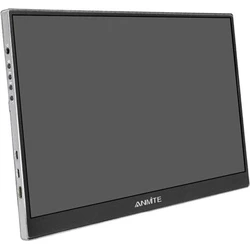 Anmite A156W04T 15.6" IPS HDR Φορητό Monitor FHD 1920x1080 Ασημί